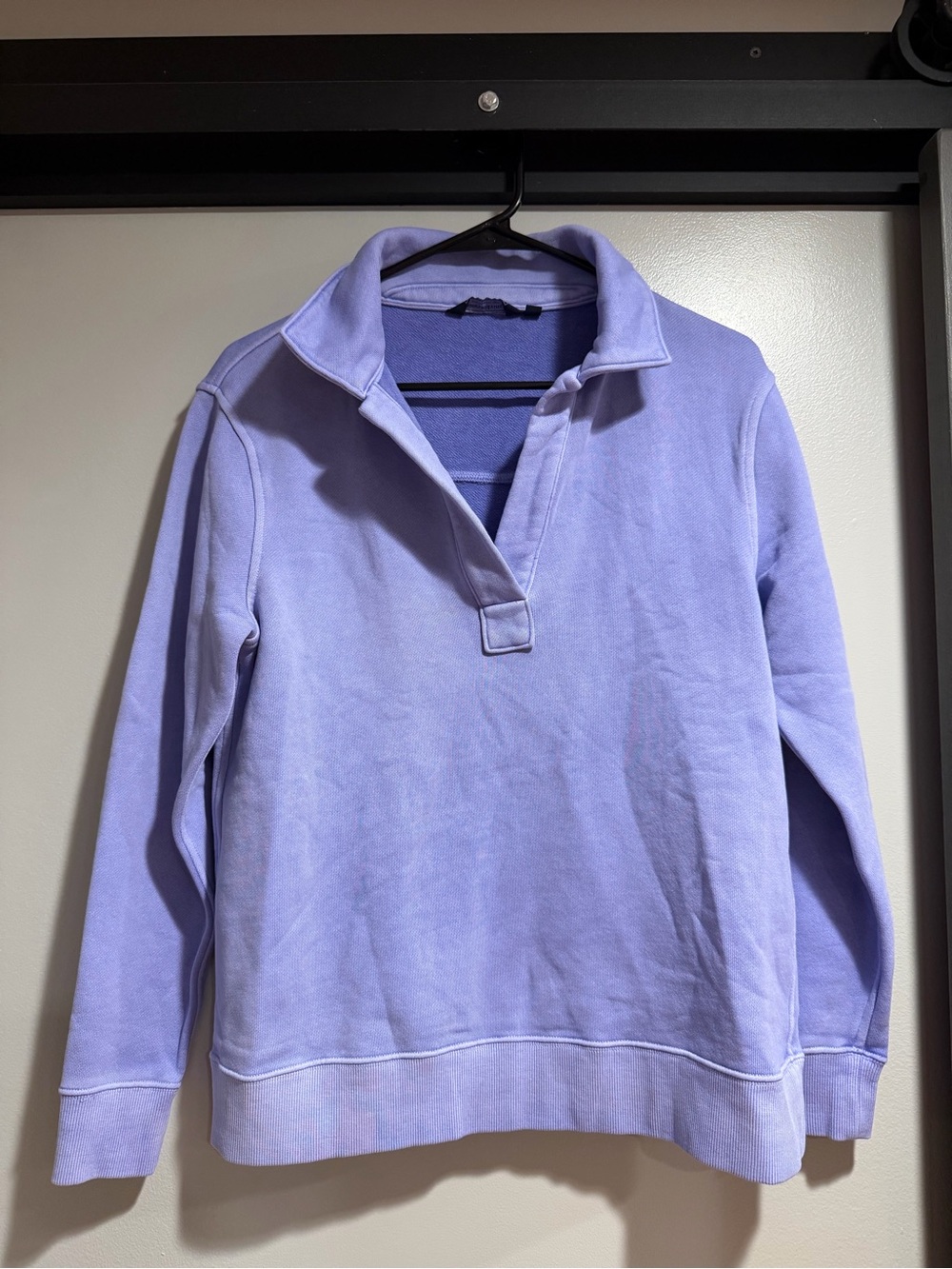 Vineyard Vines Women's Lavender V-Neck Pullover Sweater